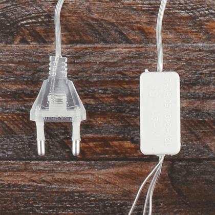 Гирлянда электрическая LED "Нить" с насадками "Снежинка", 4,5 м, мультиколор - 6