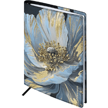 Книга записная "Белый мак", А5, 120 листов, клетка, белый