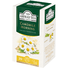 Чай "Ahmad Tea" Camomile Morning, 20 пакетиковx2 г, фруктовый, травяной