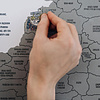 Карта настенная "Скретч-карта Беларуси", 50x63 см - 5
