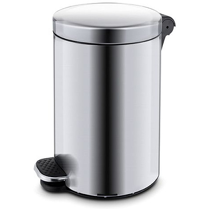 Урна с педалью "Alda", 5 литров, серебристый