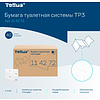 Бумага туалетная  Tellus Стандарт, TР3, листовая, 250 листов, 1 слой - 6 Бумага туалетная  Tellus Стандарт, TР3, листовая, 250 листов, 1 слой - 6