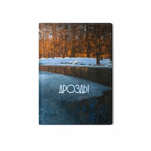 Обложка для паспорта "Дыхание весны", Вадим Богдан, натуральная кожа, разноцветный