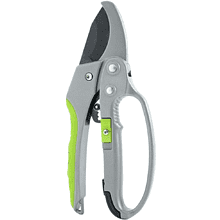 Секатор садовый Deli EDL580229, 200 мм, пластиковая ручка, зеленый