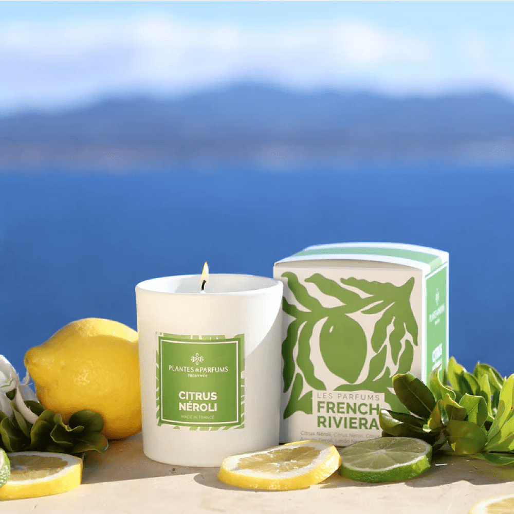 Свеча ароматическая PLANTES&PARFUMS "Citrus Neroli", 180 гр - 2