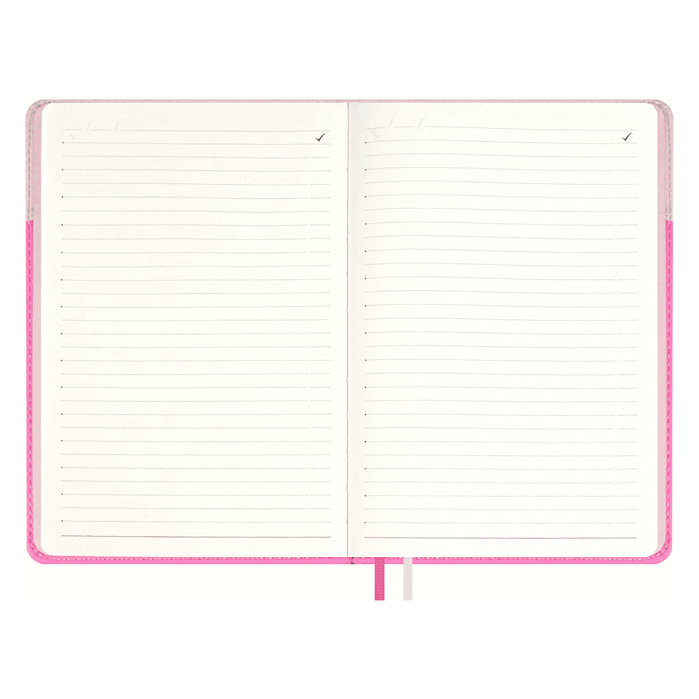 Ежедневник недатированный "Лайка", А5, 320 страниц, розовый - 3