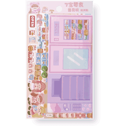 Стикерпак "Игра Showcase purple", 20.5х11.5 см