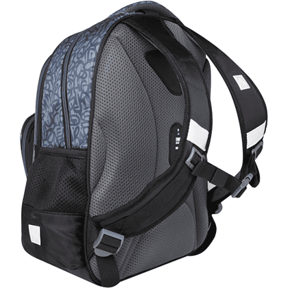Рюкзак школьный "COMFORT Life Gamer", черный, синий - 4