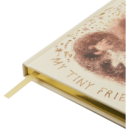 Ежедневник недатированный "Love me. Лисенок", А5, 240 страниц, молочный - 3