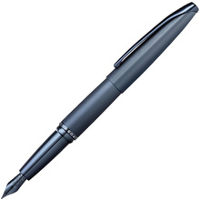 Ручка перьевая "Cross ATX Sandblasted Dark Blue Fountain Pen", M, темно-синий, патрон черный