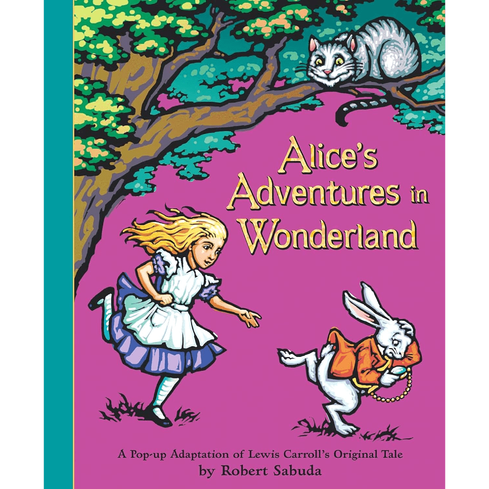 Книга на английском языке "Alice in Wonderland: Pop-up Book", Robert Sabuda