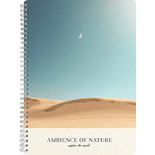 Тетрадь "Ambience луна", A4, 96 листов, клетка, разноцветный