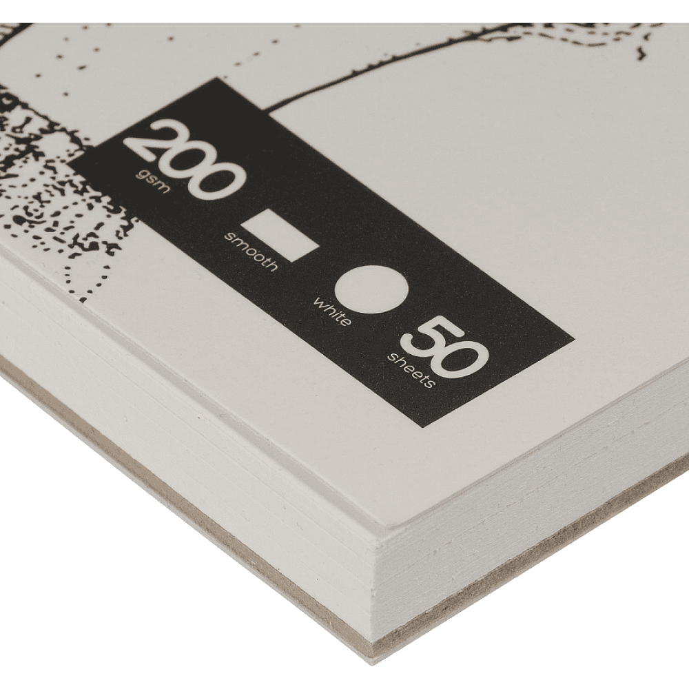 Скетчбук "Sketch&Art", 18.5х25 см, 200 г/м2, 50 листов, на спирали, для цветных карандашей - 4