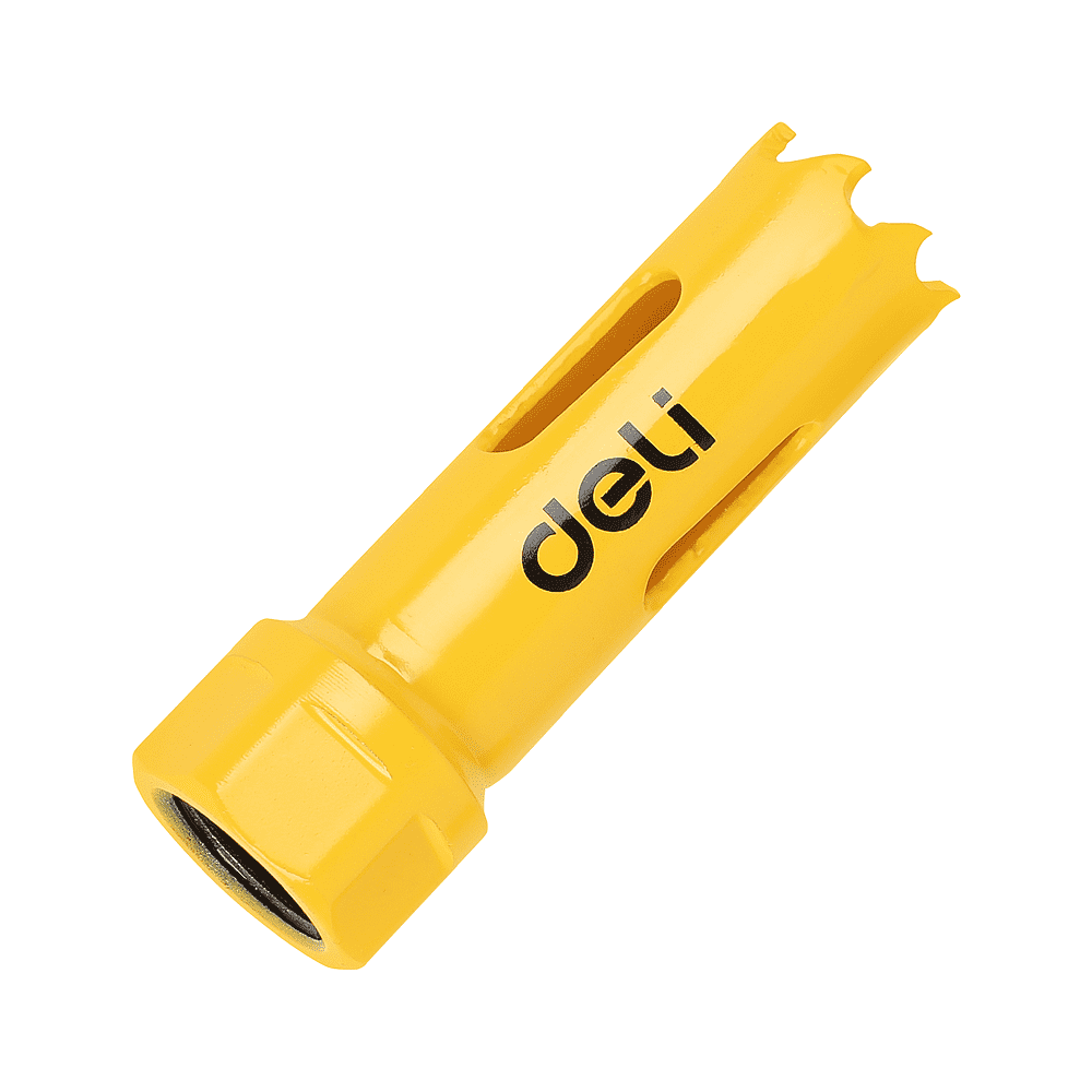 Коронка биметаллическая Deli YS EDH-SKK022-E1, 22 х 38 мм, М14 Коронка биметаллическая Deli YS EDH-SKK022-E1, 22 х 38 мм, М14