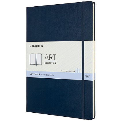 Блокнот для рисования "Art Sketchbook", А4, 210x297 мм, 48 л, синий сапфир