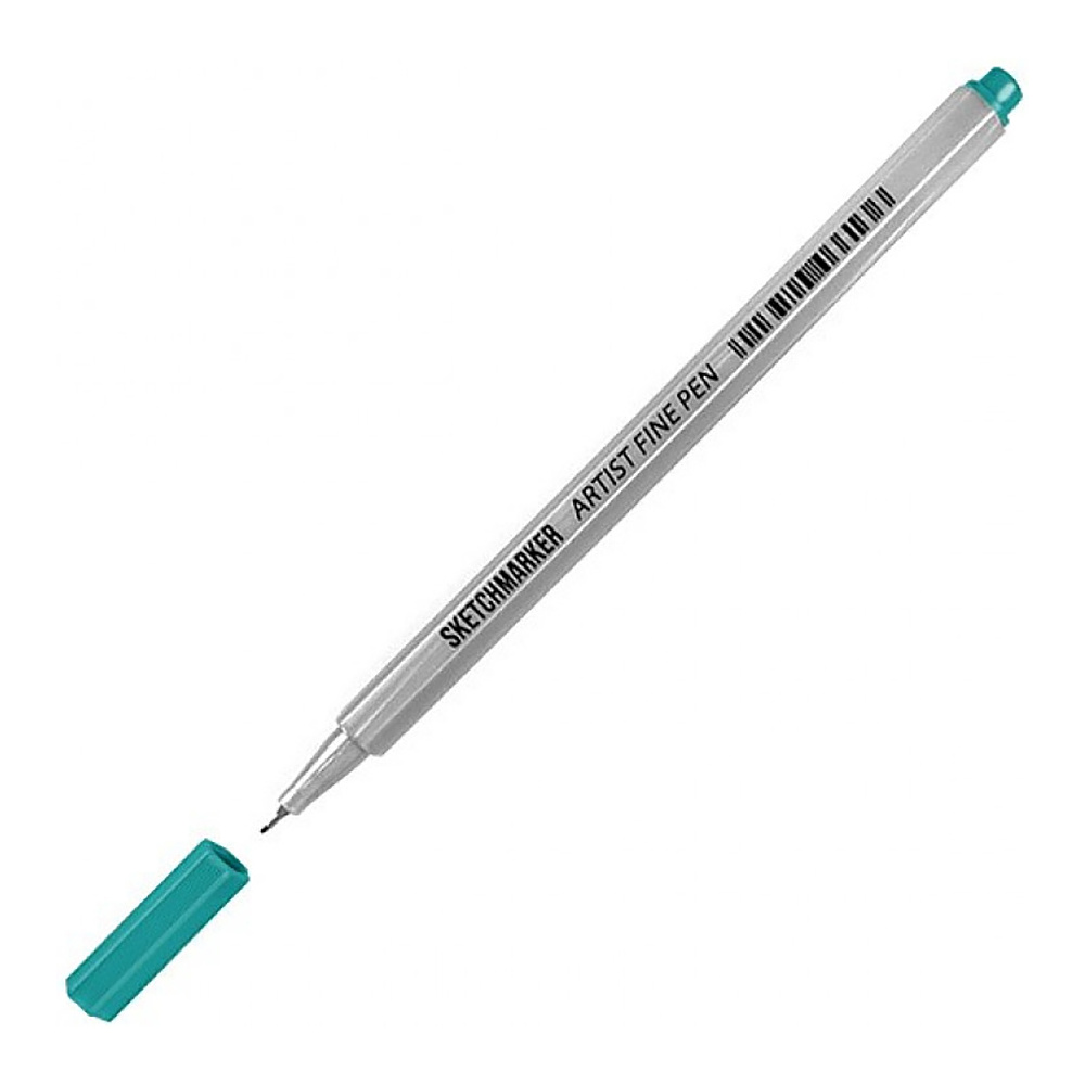 Ручка капиллярная "Sketchmarker", 0.4 мм, зеленый пигмент