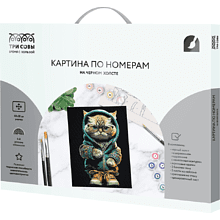 Картина по номерам "Стильный кот"