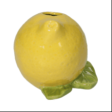Ваза "Lemon", керамика, желтый
