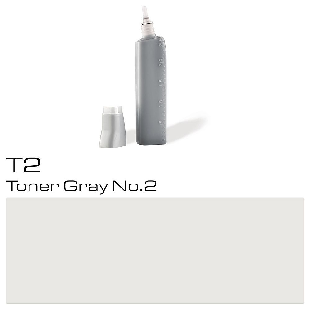 Чернила для заправки маркеров "Copic", T-2 серый №2