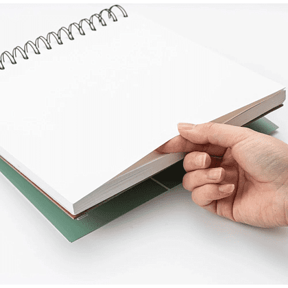 Скетчбук "Himi", 21.6x21.6 см, 160 г/м2, 50листов, зелёный - 13