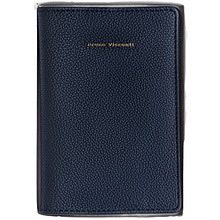 Обложка для паспорта "Синяя", кожзам