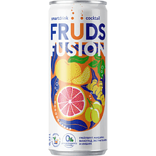 Напиток "Fruds Fusion", вкус грейпфрут-мандарин-белый виноград, 0.33 л