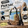 Рюкзак "Pharaoh's cat", ролл-мини, текстиль, разноцветный - 3