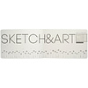 Скетчбук "Sketch&Art. Horizont", 25x17.9 см, 200 г/м2, 48 листов, серый - 4