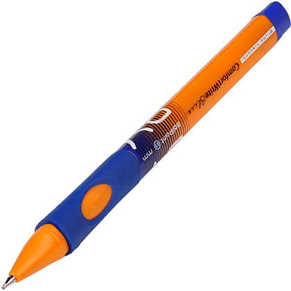 Ручка шариковая "ComfortWrite.Summer" для левшей, 0.5 мм., пластиковая, синий - 4