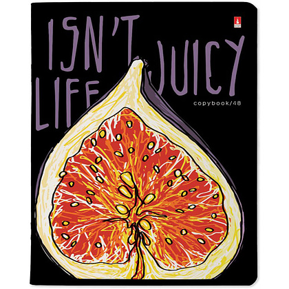 Тетрадь "Juicy life", А5, 48 листов, клетка, ассорти - 5