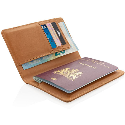Обложка для паспорта "P820.459", коричневый - 3