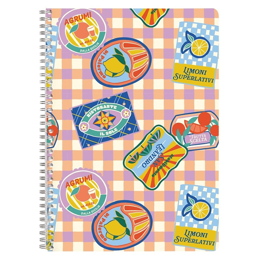 Блокнот "Dolce Amore", А4, 74 листов, линейный, ассорти - 2