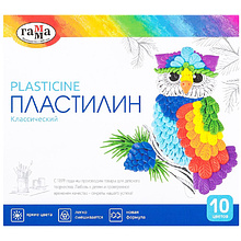 Пластилин "Классический", 10 цветов