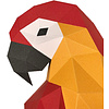 Набор для 3D моделирования "Попугай Ара", красный - 4