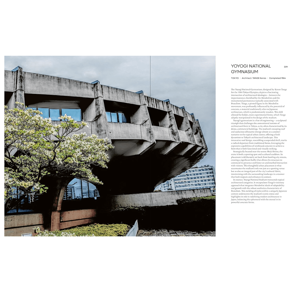 Книга на английском языке "Brutalist Japan", Paul Tulett - 9