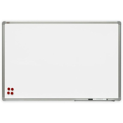 Магнитная доска с керамическим покрытием белая, 90x120 см, -30%