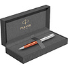 Ручка шариковая автоматическая Parker "Sonnet Essential SB K545", 0,7 мм, серебристый, оранжевый, стерж. черный - 3