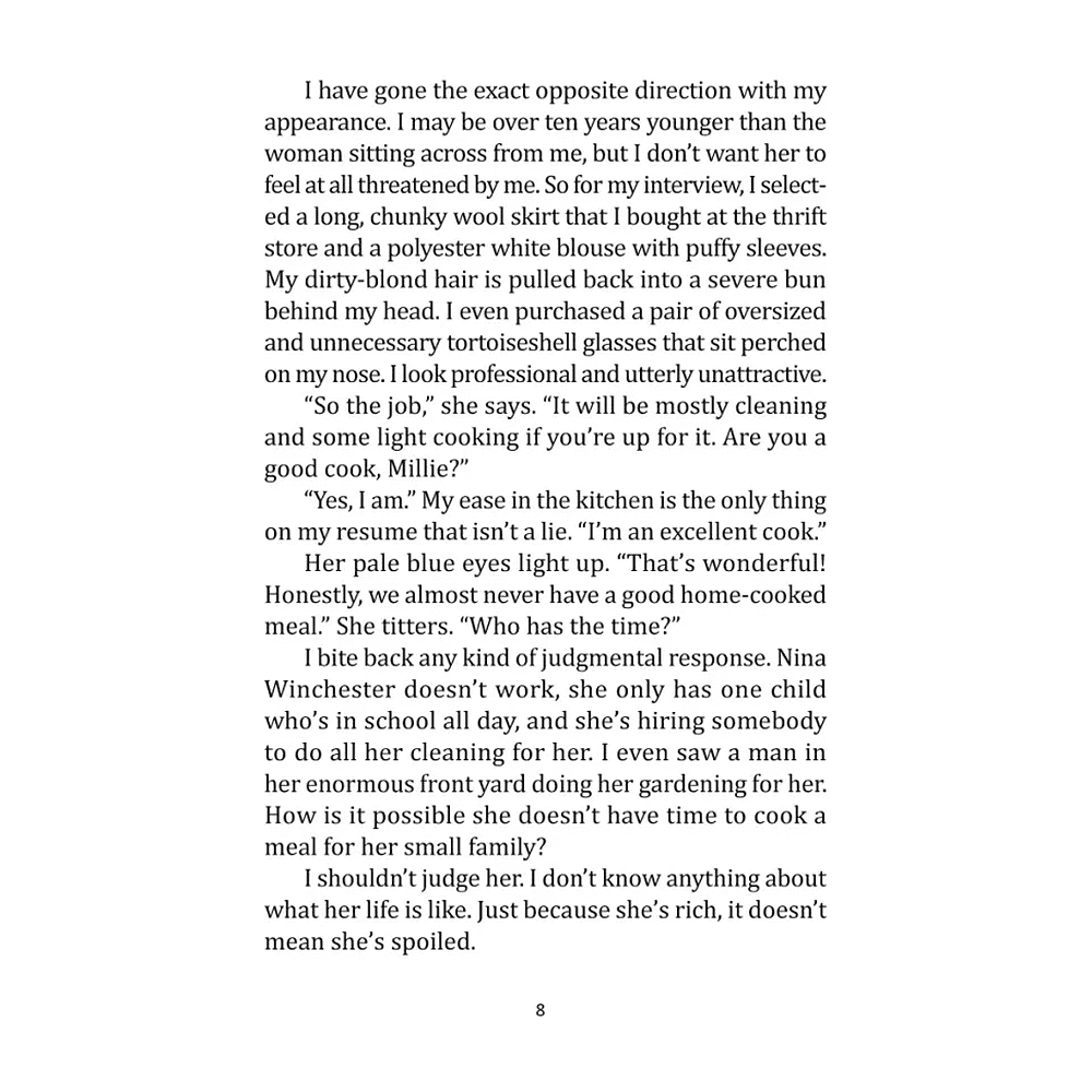 Книга на английском языке "Горничная", Фрида Макфадден - 4