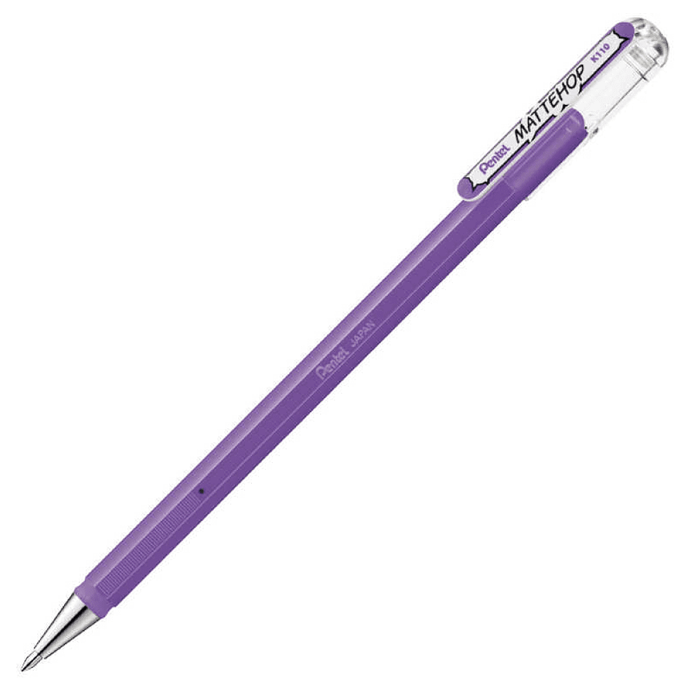 Ручка гелевая "Mattehop", 1 мм, светло-фиолетовый