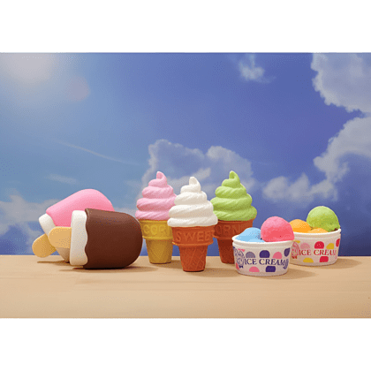 Ластик "IWAKO Ice Cream", 1 шт, ассорти - 4