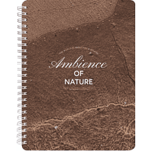 Тетрадь "Ambience песок", A5, 80 листов, точка, разноцветный