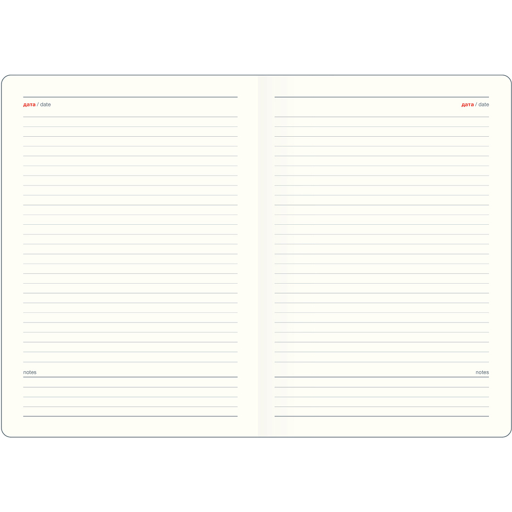Ежедневник недатированный InFolio "Melange", А5, 192 страницы, серый - 5