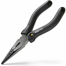 Длинногубцы Deli HS EHT2106, 160 мм, Soft Touch, черный