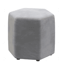 Пуф AUPI шестиугольный, 450х450х425 мм