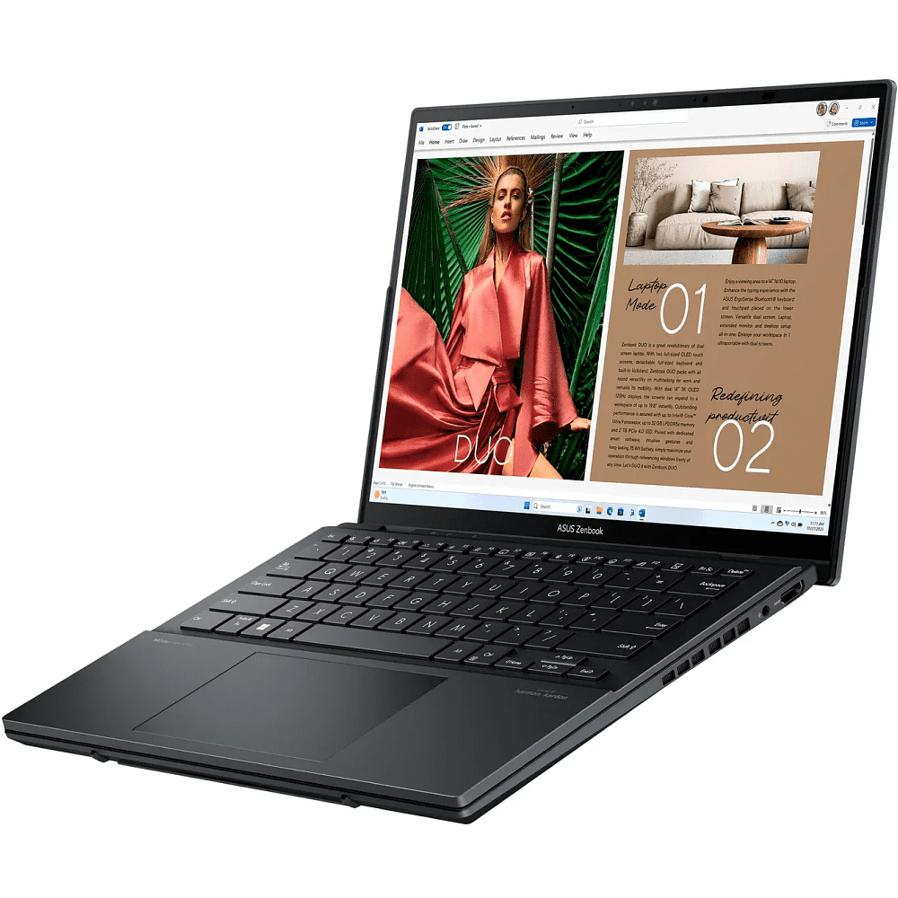 Ноутбук ASUS Zenbook Duo UX8406CA-PZ079W, 32GB, 2TB, W11H, черный - 2