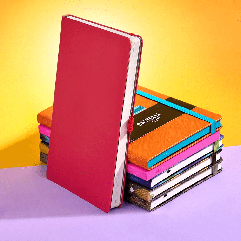 Блокнот "Appeel royal red delicious", А5, 96 листов, линейка, на резинке, красный - 10