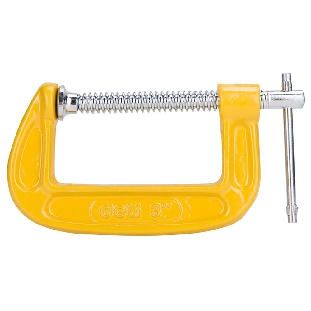 Струбцина G-образная Deli YS EDL-G203, 75 мм - 8