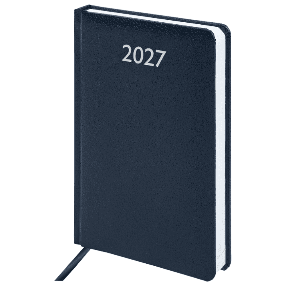Ежедневник датированный "Profile" на 2027 год, А5, 352 страницы, синий