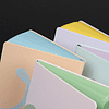 Блокнот "Doodle light blue paper", А5, 96 листов, оранжевый, срез голубой - 7