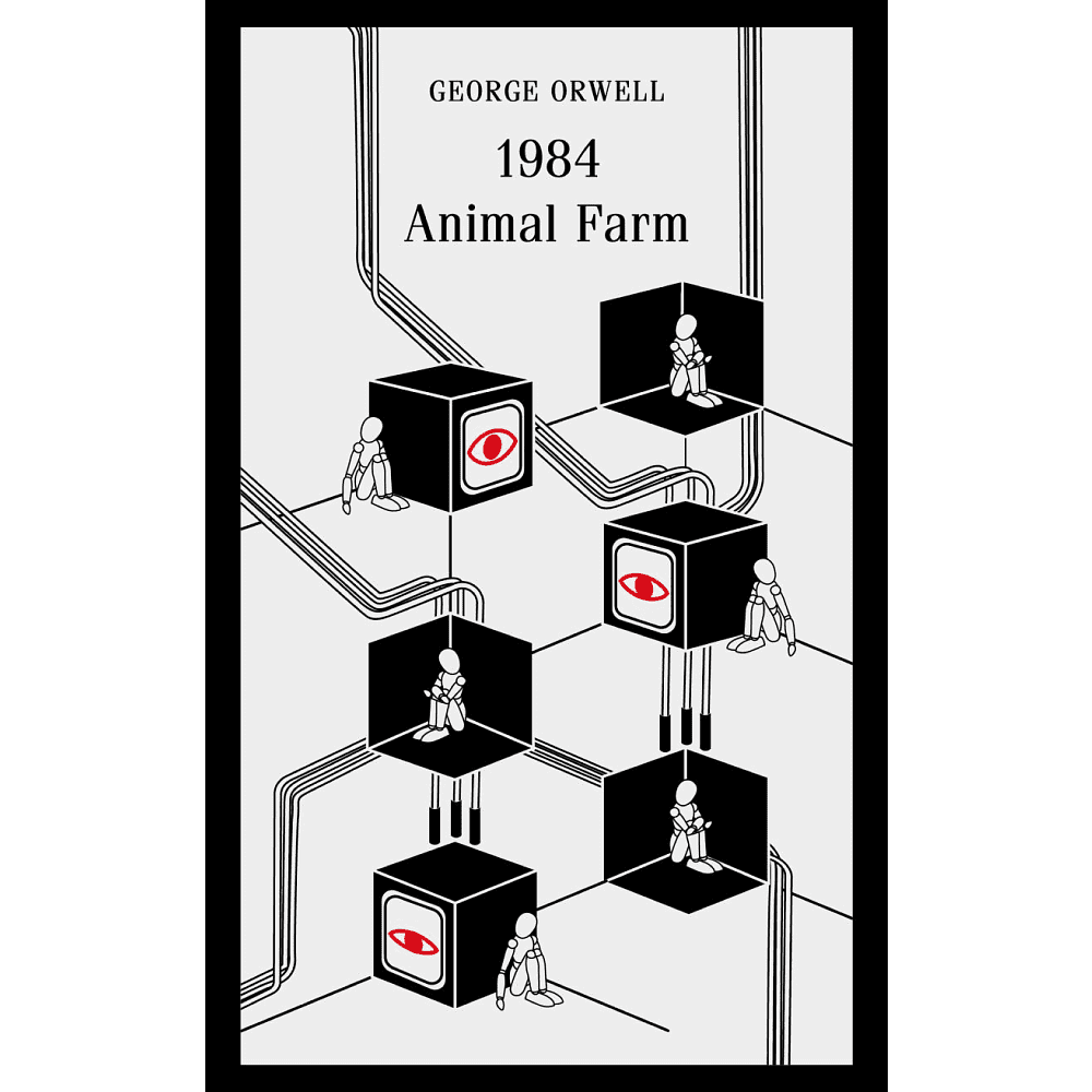 Книга на английском языке "1984. Animal Farm", Джордж Оруэлл